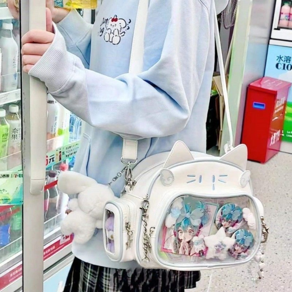 Women'S Fashion Korea - Y2K Kore Kawaii Kedi Lolita Çanta