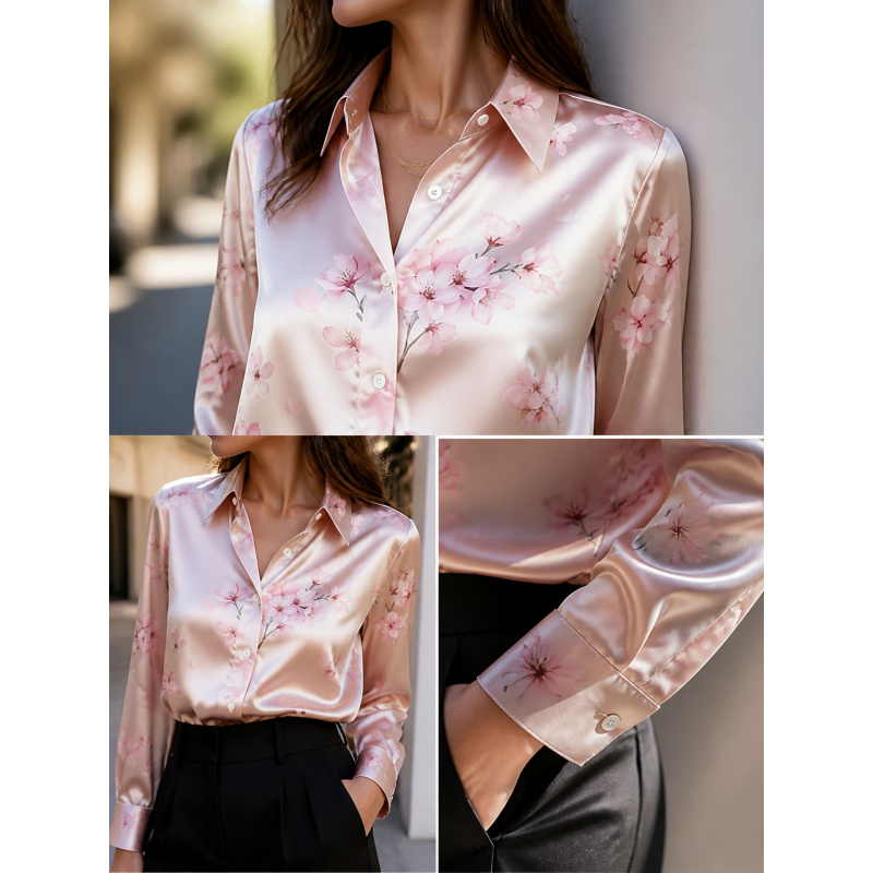 Women Top Fashion - 2026 Moda yaka detaylı uzun kollu