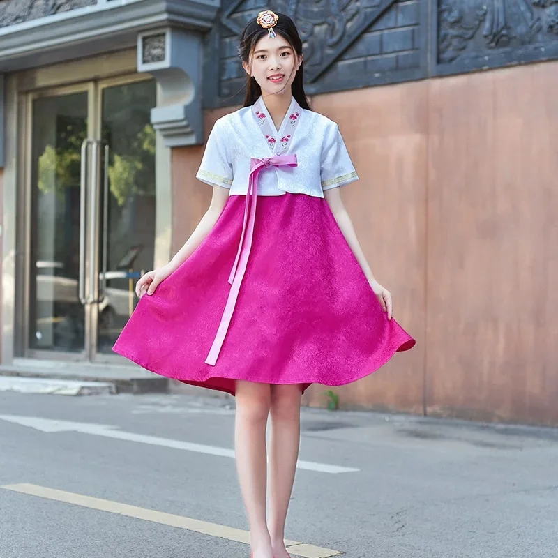 Women'S Fashion Korea - 2026 2024 Kadın Hanbok Elbise Geleneksel