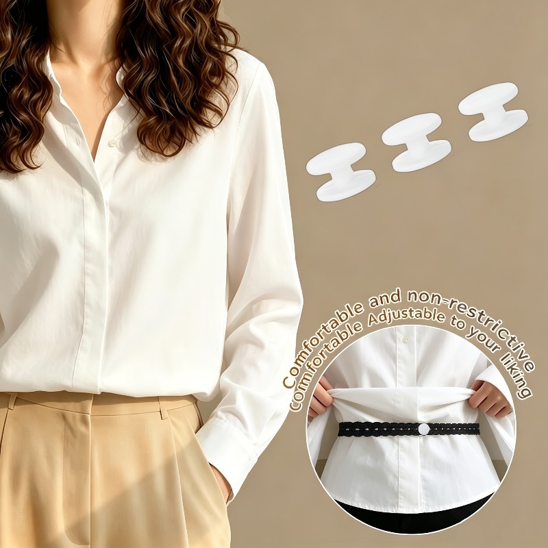 Belted Shirt Dress - 4 parçalı set (1 kayış +