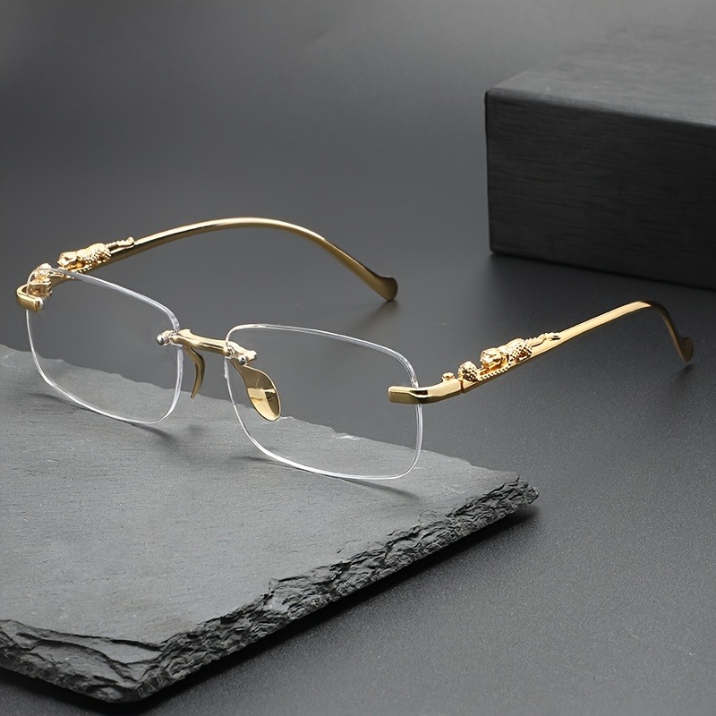 Women Fashion Glasses - Moda Çerçevesiz Metal Güneş Gözlüğü Erkek