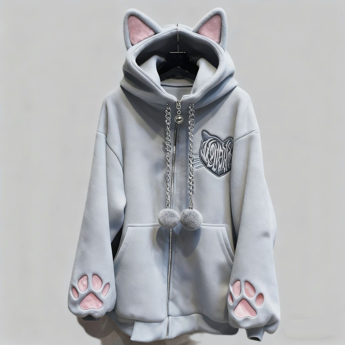 Harajuku Punk Gotik Anime Esin - Women'S Fashion Zip Up Hoodies incelemesi ve fiyatı