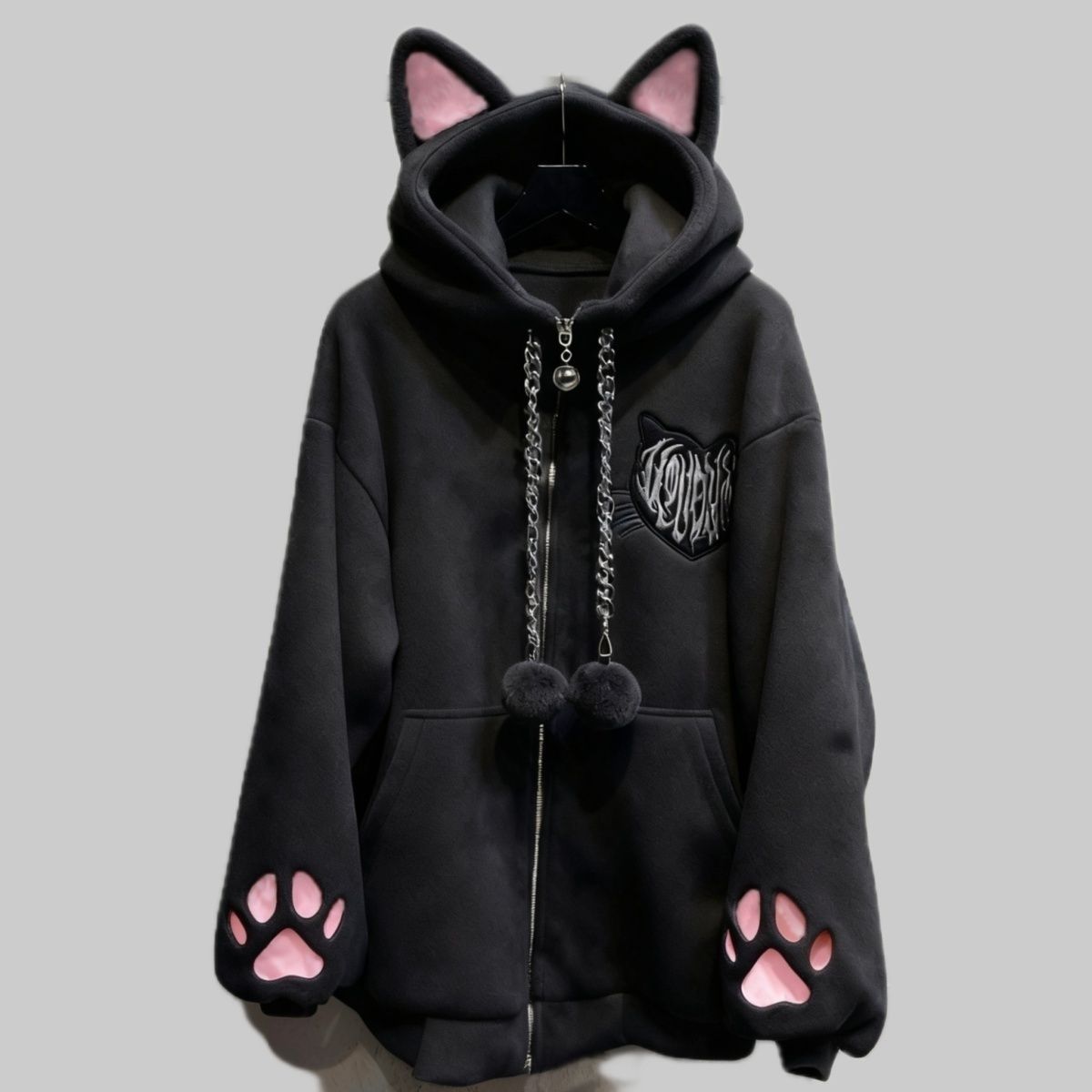 Harajuku Punk Gotik Anime Esin - Women'S Fashion Zip Up Hoodies incelemesi ve fiyatı