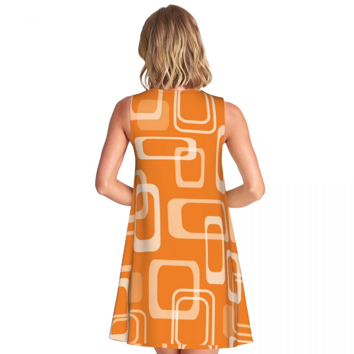 Turuncu Retro Mod Elbise 60'la - Women'S Fashion Of The 60S incelemesi ve fiyatı