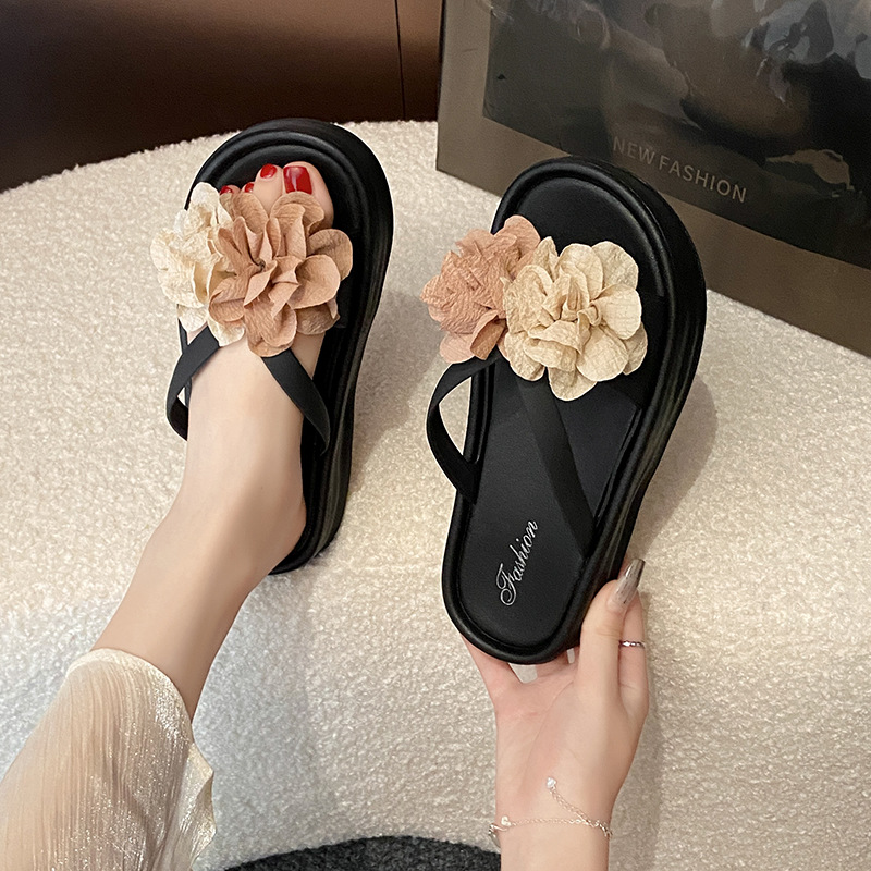 İki Renkli Çiçekli Platform Sa - Women'S Fashion Korea incelemesi ve fiyatı