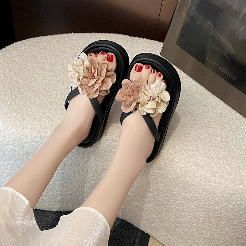 İki Renkli Çiçekli Platform Sa - Women'S Fashion Korea incelemesi ve fiyatı