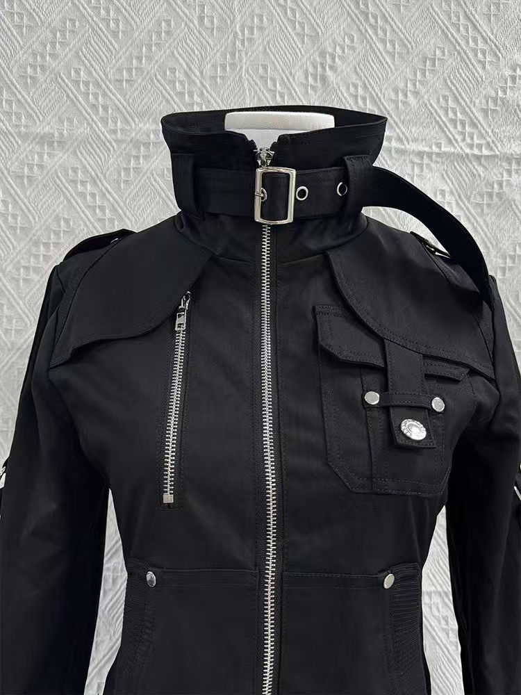 Y2K Gotik Siyah İnce Çift Ferm - Women'S Fashion Zip Up Hoodies incelemesi ve fiyatı