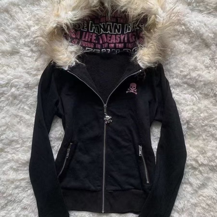 Sonbahar ve Kış Klasik Harajuk - Women'S Fashion Zip Up Hoodies incelemesi ve fiyatı