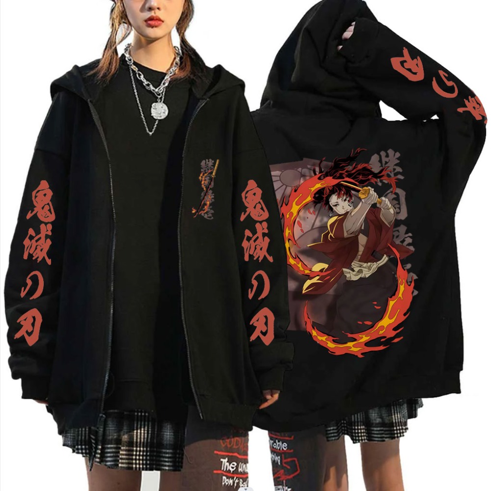 Yeni Demon Slayer Tsugikuni Yo - Women'S Fashion Zip Up Hoodies incelemesi ve fiyatı