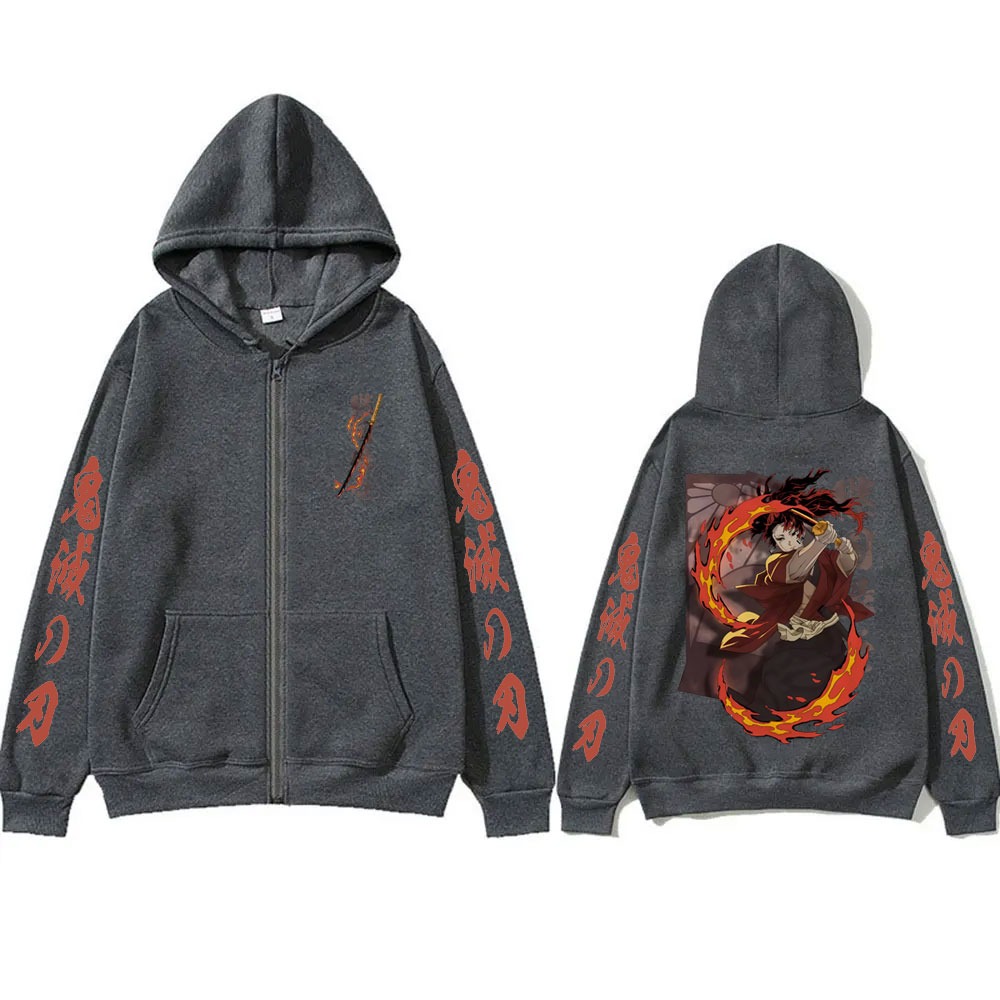 Yeni Demon Slayer Tsugikuni Yo - Women'S Fashion Zip Up Hoodies incelemesi ve fiyatı