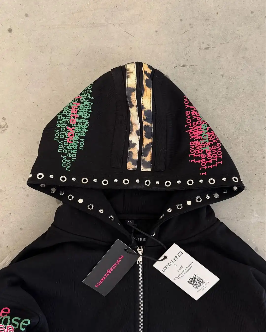 Eyehategarment Sokak Moda Hood - Women'S Fashion Zip Up Hoodies incelemesi ve fiyatı