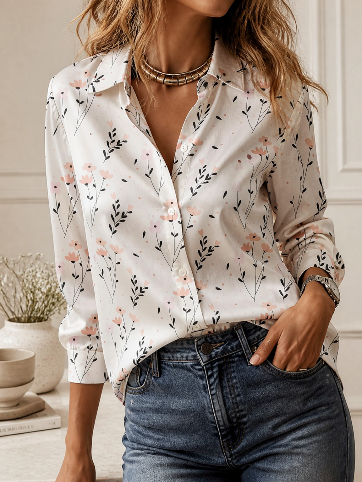 2026 Minimalist Düğmeli Uzun K - Women Top Fashion incelemesi ve fiyatı